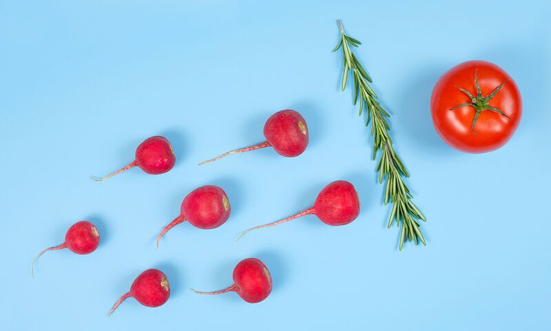 Σύμφωνα με μια νέα βρετανική επιστημονική έρευνα, το λυκοπένιο, η αντιοξειδωτική ουσία που εμπεριέχεται στις ντομάτες, μπορεί να βελτιώσει την ποιότητα του σπέρματος και την ανδρική γονιμότητα.