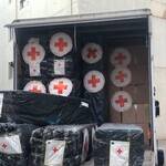 Ανθρωπιστική Βοήθεια από τον Ελληνικό Ερυθρό Σταυρό στην Αλβανία.