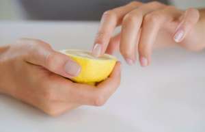 λεμόνι και νύχια