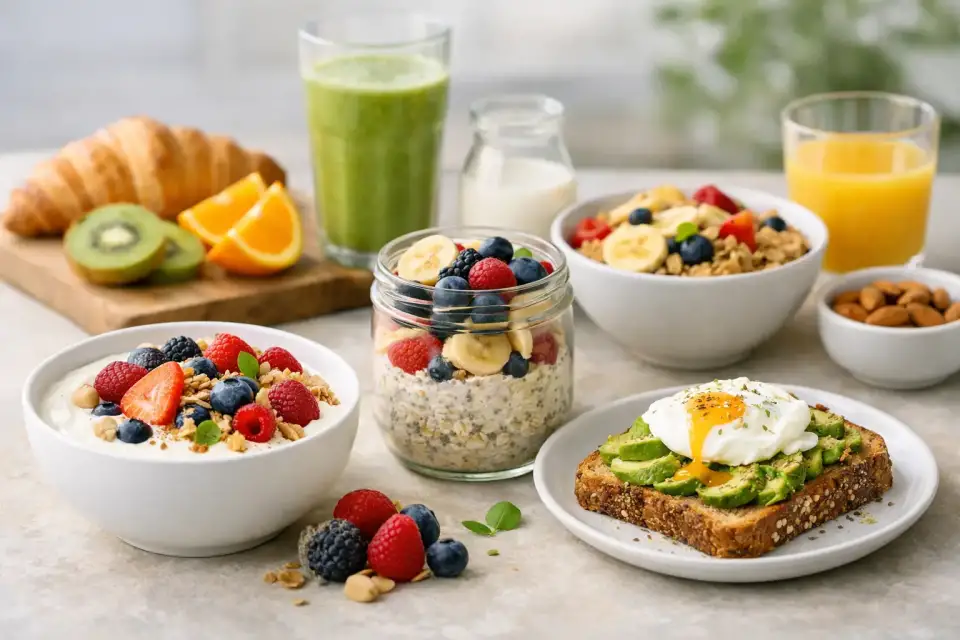 12 ιδέες για υγιεινό πρωινό κάθε μέρα