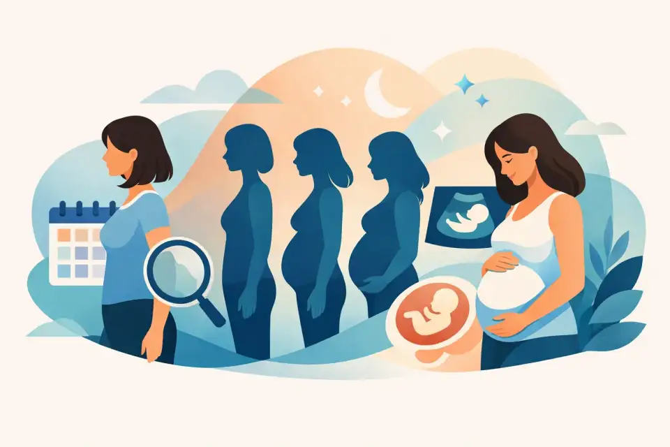 Πότε φαίνεται η εγκυμοσύνη πραγματικά;