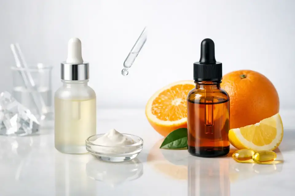 Ρετινόλη ή βιταμίνη C; Τι να επιλέξετε