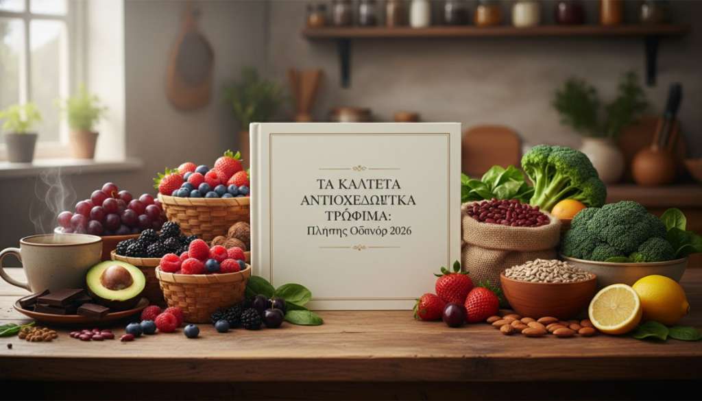 Τα Καλύτερα Αντιοξειδωτικά Τρόφιμα: Πλήρης Οδηγός 2026