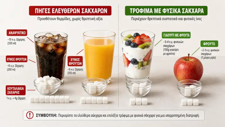 Πόση ζάχαρη βλάπτει πραγματικά την υγεία;