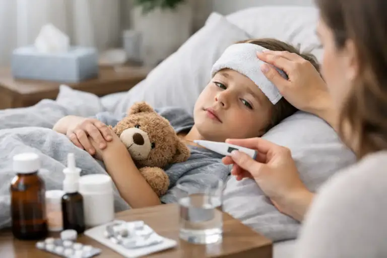 Πότε πέφτει ο παιδικός πυρετός και τι να κάνετε