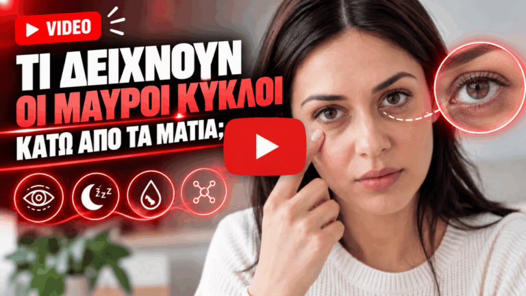 Τι δείχνουν οι μαύροι κύκλοι κάτω από τα μάτια;