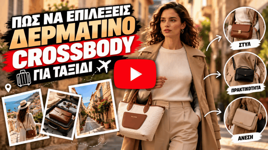 Πώς να επιλέξεις δερμάτινο crossbody για ταξίδι