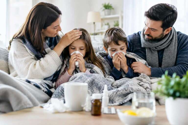 Οδηγός πρόληψης εποχικής γρίπης για την οικογένεια